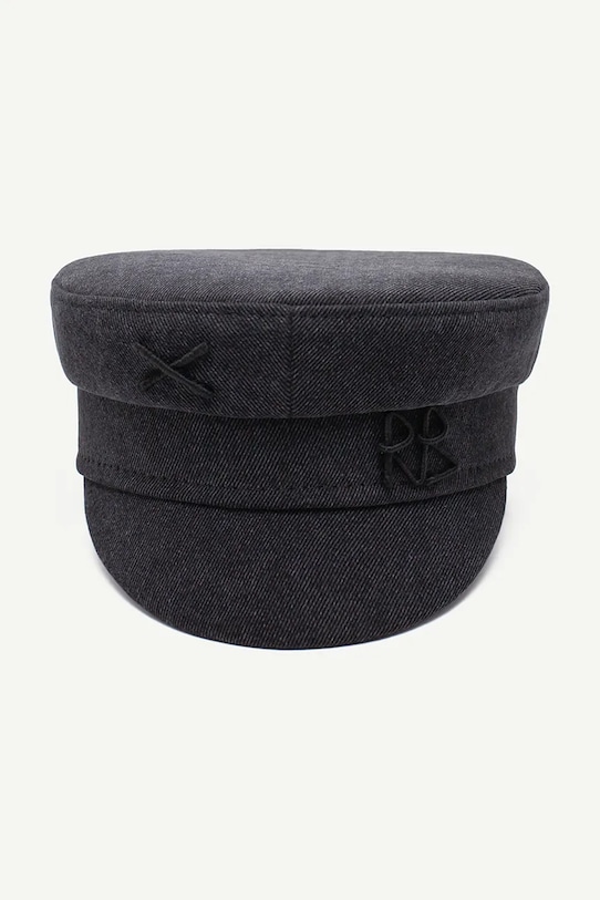 Doplňky Bavlněná čepice Ruslan Baginskiy Baker Boy Cap KPC033.C.JNS.WRB černá