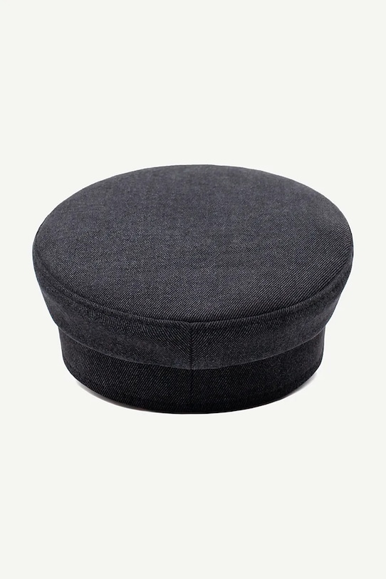 Bavlněná čepice Ruslan Baginskiy Baker Boy Cap černá KPC033.C.JNS.WRB