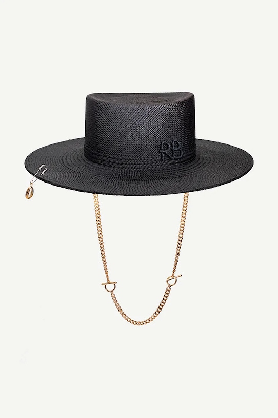 Šešir Ruslan Baginskiy Gambler Hat GMB033.STR.9P.PRS.CHA crna AA00