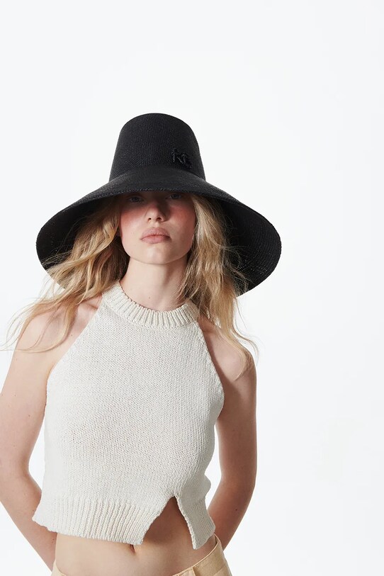 Ruslan Baginskiy kapelusz pozostałe czarny PNM033.STR.SRB