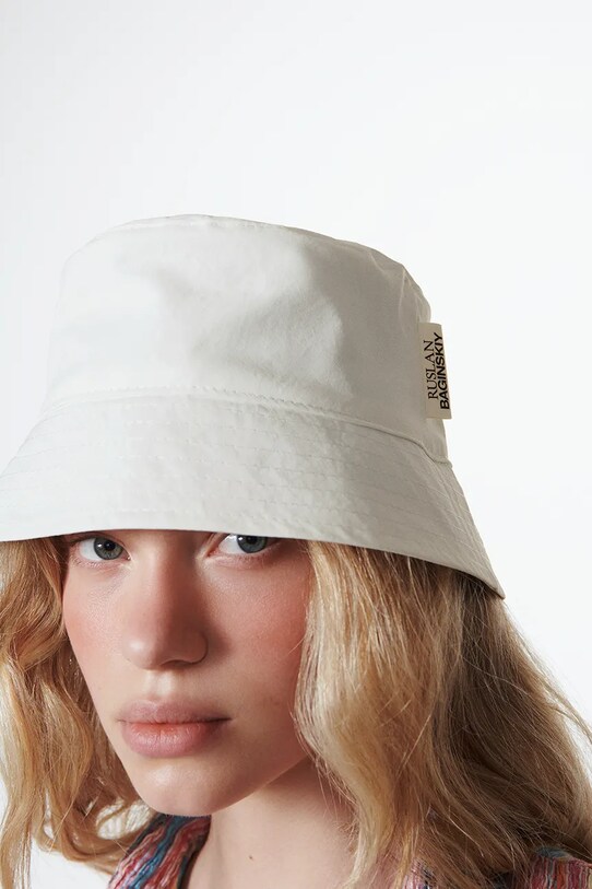 Ruslan Baginskiy palarie BCT040.P.RH.FLT alb