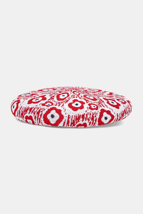 Kangol svájcisapka RETRO FLOWER Planet friendly piros K3750.RD608