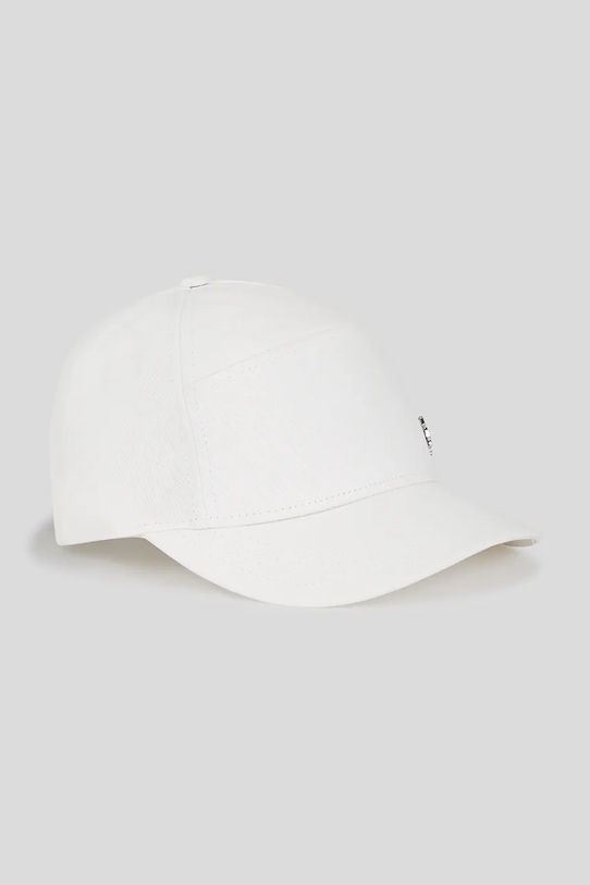 Хлопковая кепка Karl Lagerfeld хлопок белый A3W33139