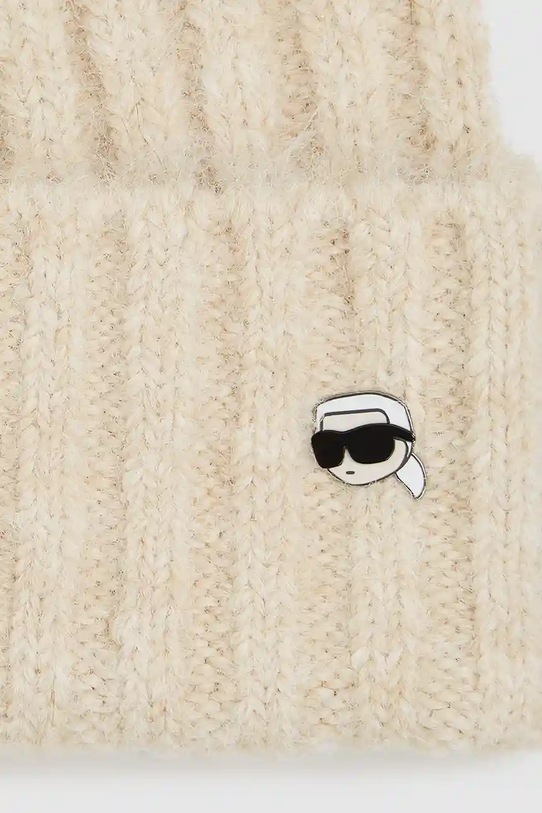 Accesorii Karl Lagerfeld căciulă A4W33108 bej