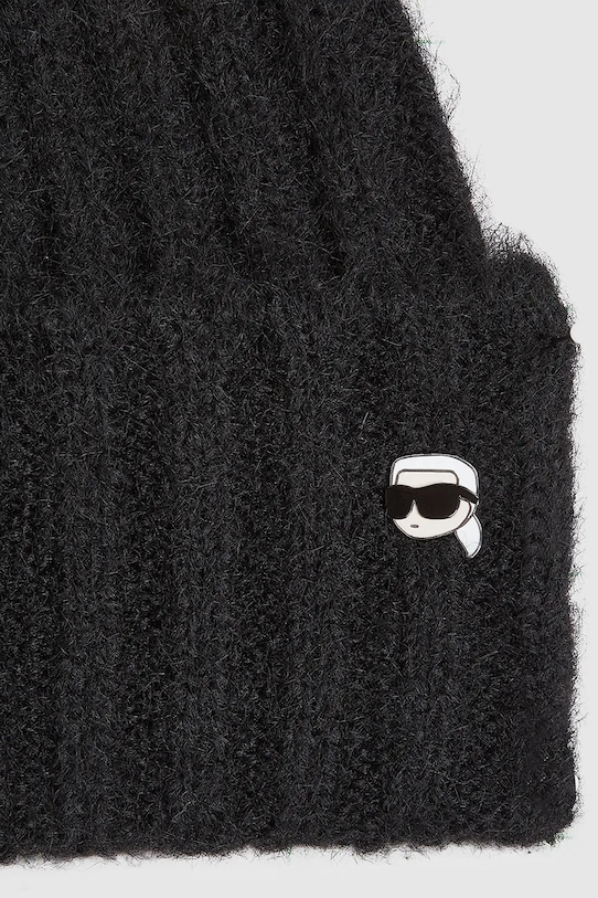 Akcesoria Karl Lagerfeld czapka A4W33108 czarny