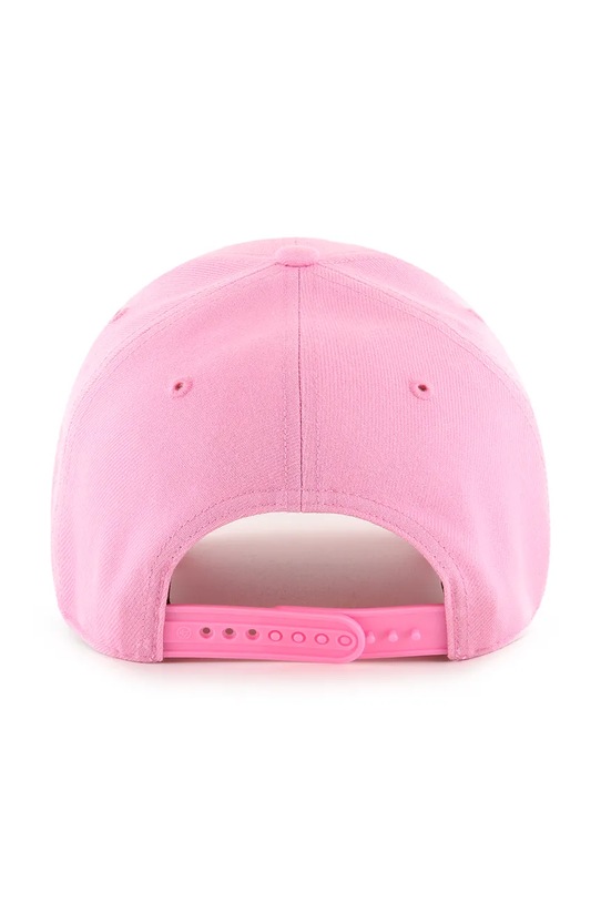 Шапка с козирка с вълна 47 brand MLB New York Yankees B.MVPSP17WBP.RSB розов AA00