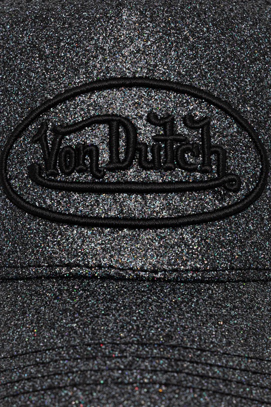 Von Dutch czapka z daszkiem VD.2.CB.GLITTER czarny AA00