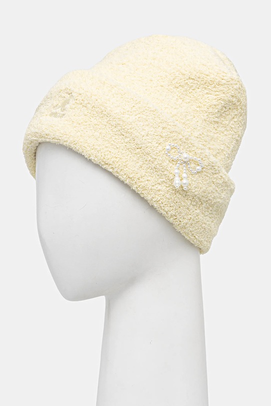 Kangol czapka PEARL BEANIE K3794.BC726 żółty AA00