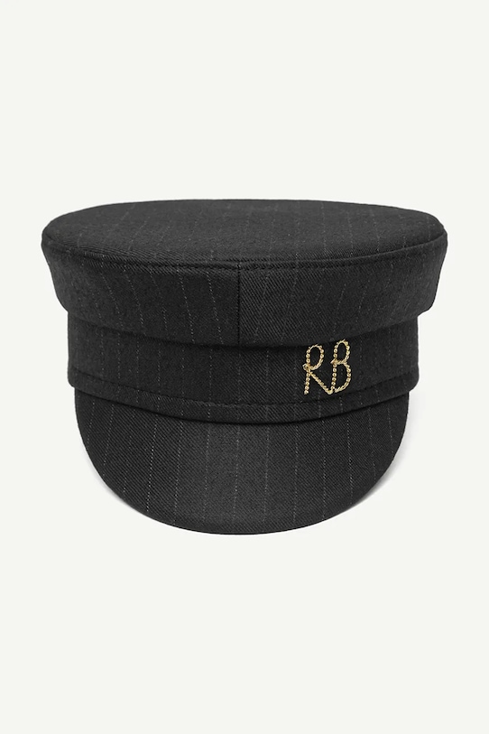 Akcesoria Ruslan Baginskiy kaszkiet wełniany KPC033.WP.PLS.MRB czarny