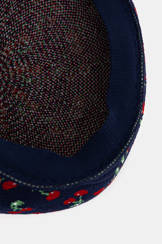 Kangol beret damski TROPIC CHERRY JAX BERET K3819.NV411 granatowy