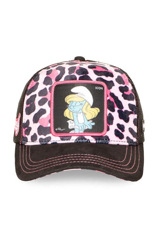 Capslab czapka z daszkiem x Smurf CL.SMU.2.CT.LEOP różowy AA00