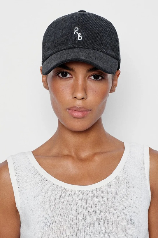 Klobúk Ruslan Baginskiy Baseball Cap bavlna čierna BSB033/041.C.JNS