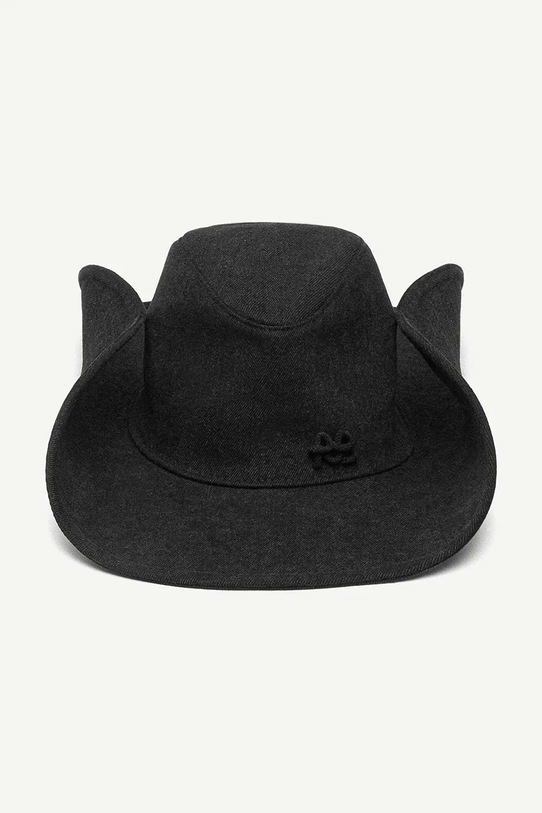 Traper šešir Ruslan Baginskiy Ruslan Baginskiy Denim Cowboy Hat CWB033.C.JNS.11P.WRB crna AA00