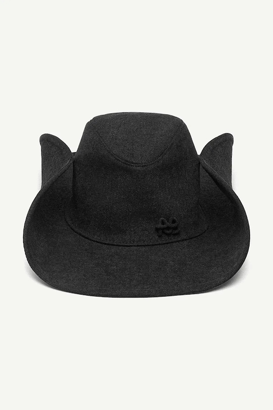 Traper šešir Ruslan Baginskiy Ruslan Baginskiy Denim Cowboy Hat CWB033.C.JNS.11P.WRB crna AA00