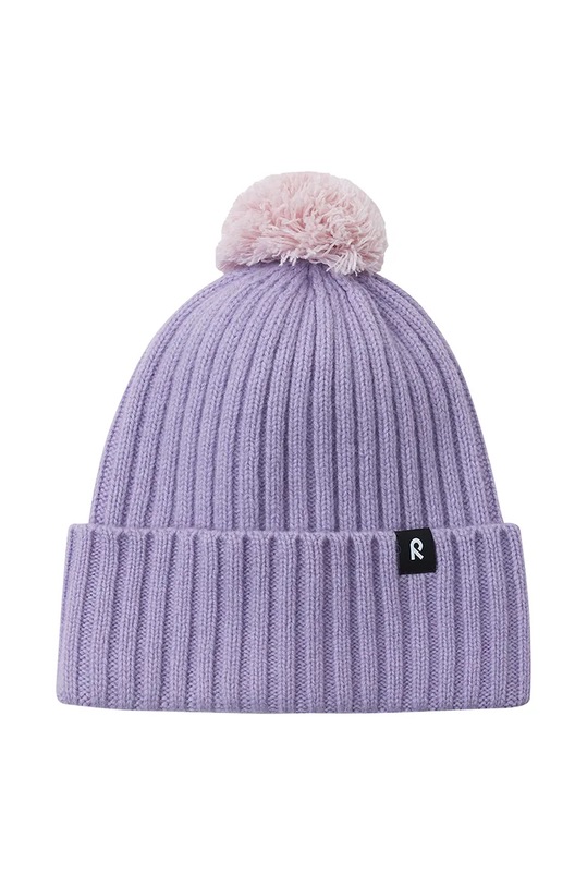Dziewczynka Reima czapka wełniana dziecięca Topsu 5300227A.G fioletowy