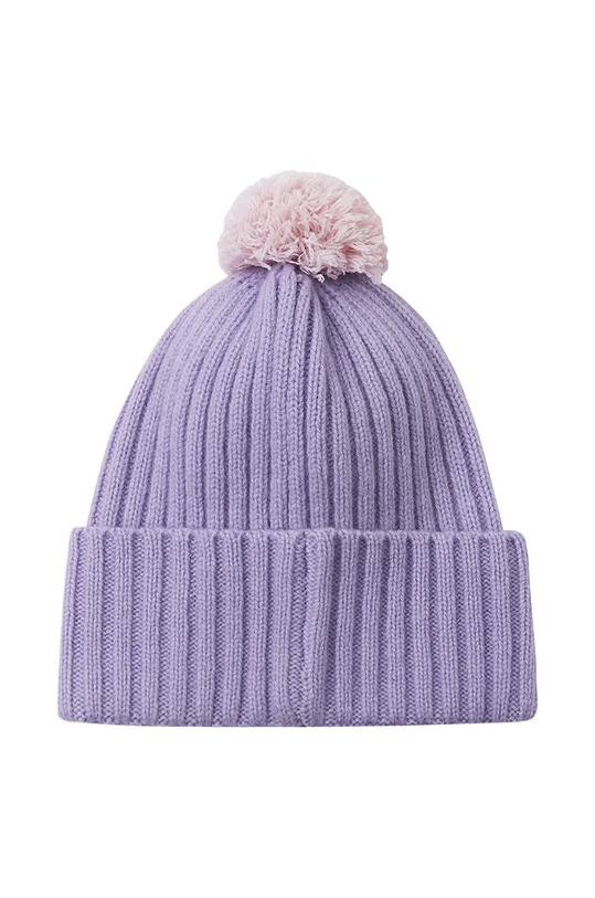 Reima czapka wełniana dziecięca Topsu fioletowy 5300227A.G