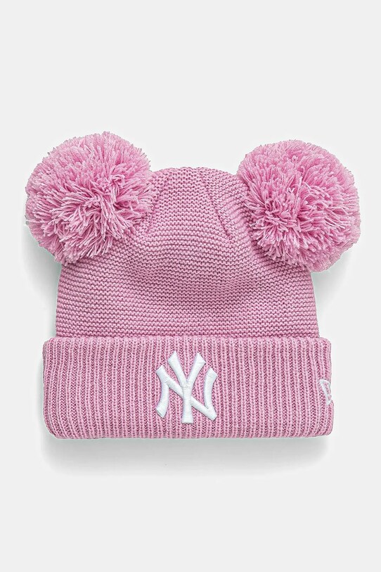 Dětská čepice New Era NEW YORK YANKEES středně silná růžová 60565308
