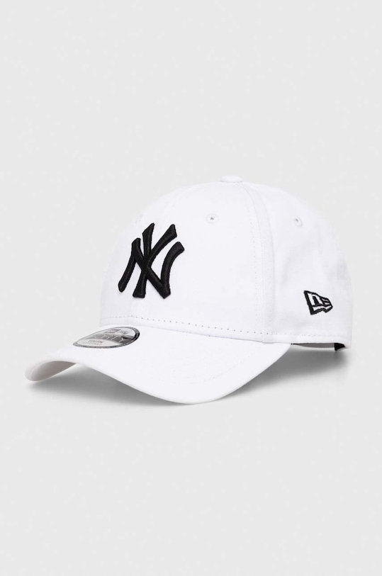 New Era șapcă din bumbac pentru copii NEW YORK YANKEES bumbac alb 12745556