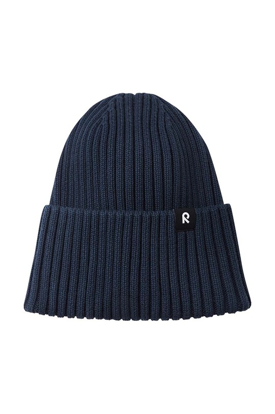 Reima czapka bawełniana dziecięca Hattara 5300057B granatowy AA00