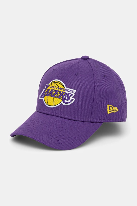 New Era czapka z daszkiem dziecięca LOS ANGELES LAKERS aplikacja fioletowy 11405635
