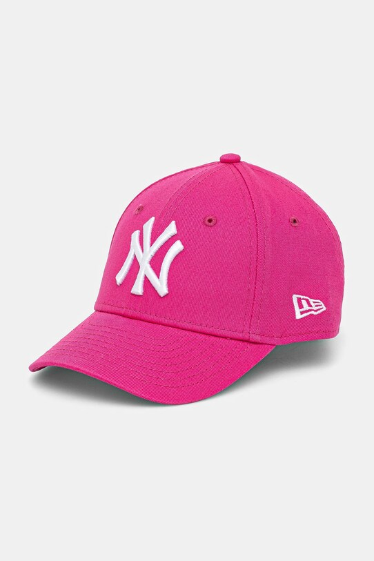 New Era cappello con visiera in cotone bambini NEW YORK YANKEES cotone rosa 10877284.