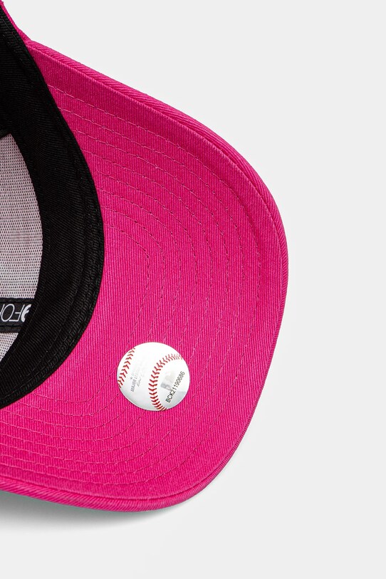 New Era cappello con visiera in cotone bambini NEW YORK YANKEES rosa 10877284.