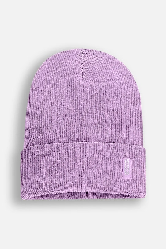Детская шапка Coccodrillo аппликация фиолетовой XCX364301BAC