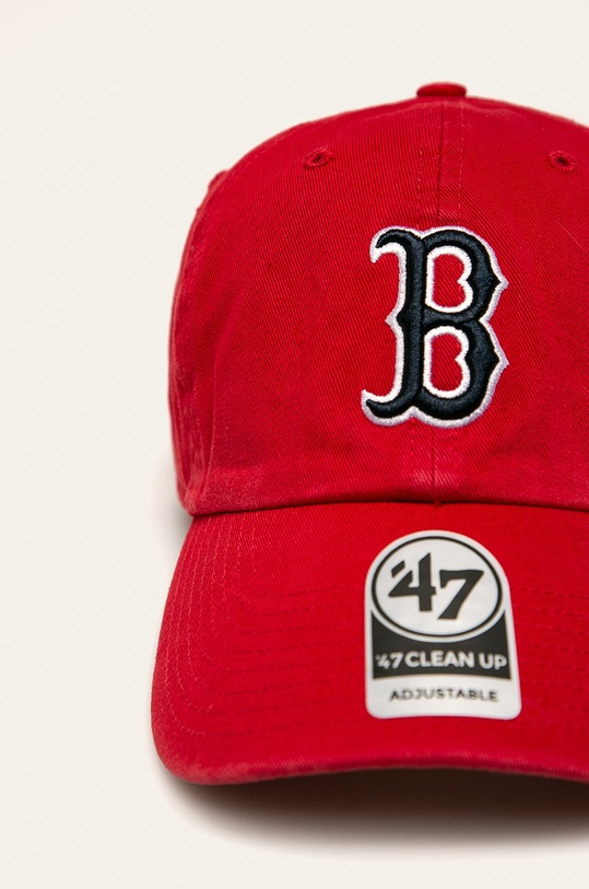 Doplňky 47brand - Čepice Boston Red Sox B.RGW02GWS.RD červená