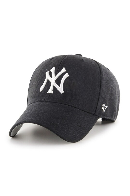 47brand - Sapca New York Yankees negru B.MVP17WBV.BK