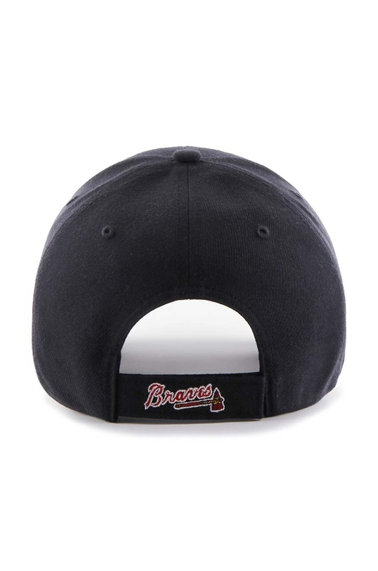 47 brand - Καπέλο Atlanta Braves B.MVP01WBV.RA μαύρο AA00