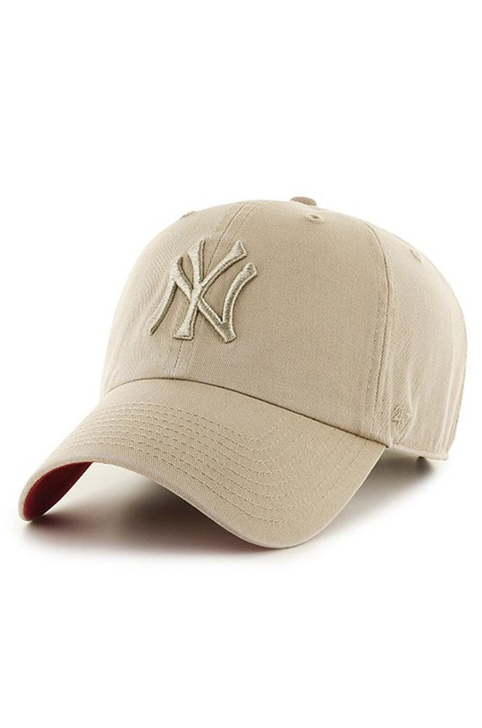 47brand șapcă MLB New York Yankees bej B.RGW17GWS.KHC
