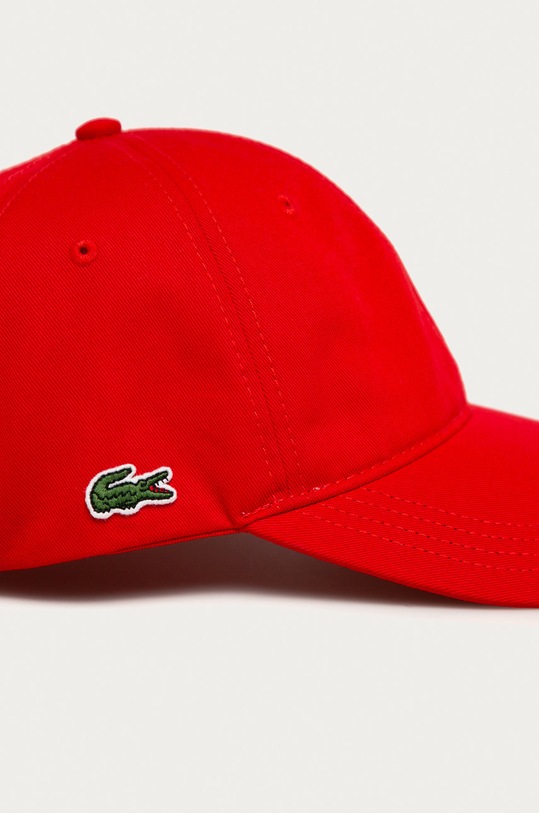 Lacoste beanie RK4709 red AA00