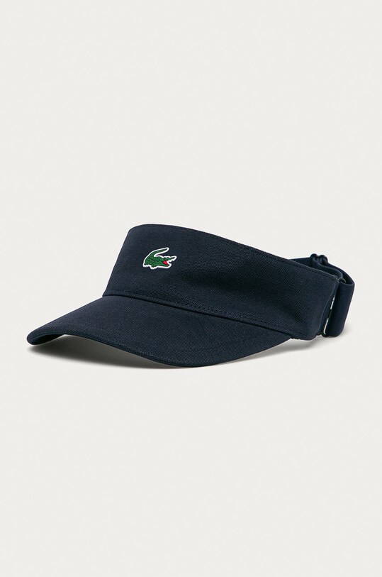 Lacoste - Daszek RK3592 aplikacja granatowy RK3592