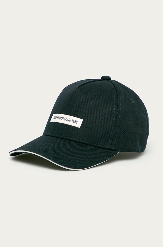 Emporio Armani șapcă de baseball din bumbac bumbac bleumarin 627921.CC991