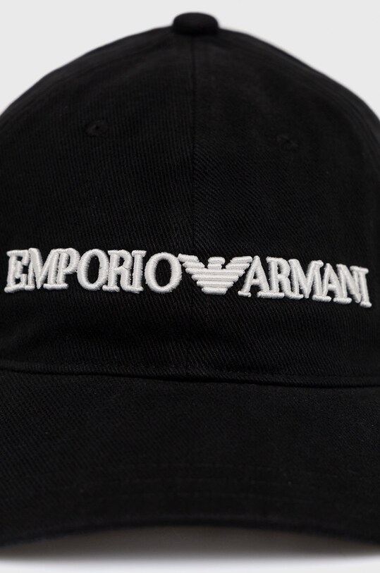 Хлопковая кепка Emporio Armani 627901.CC994.NOS чёрный AA00