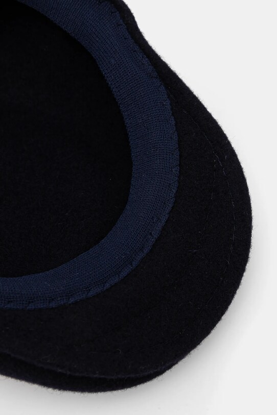 Vlnená čiapka Kangol tmavomodrá K0875FA.DB404