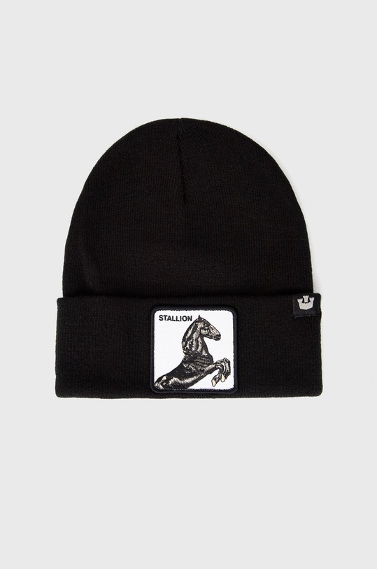 Goorin Bros Czapka aplikacja czarny 107.0217