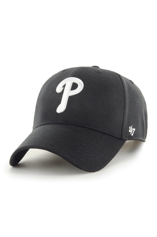 Čiapka 47 brand MLB Philadelphia Phillies ostatné čierna B.MVPSP19WBP.BK