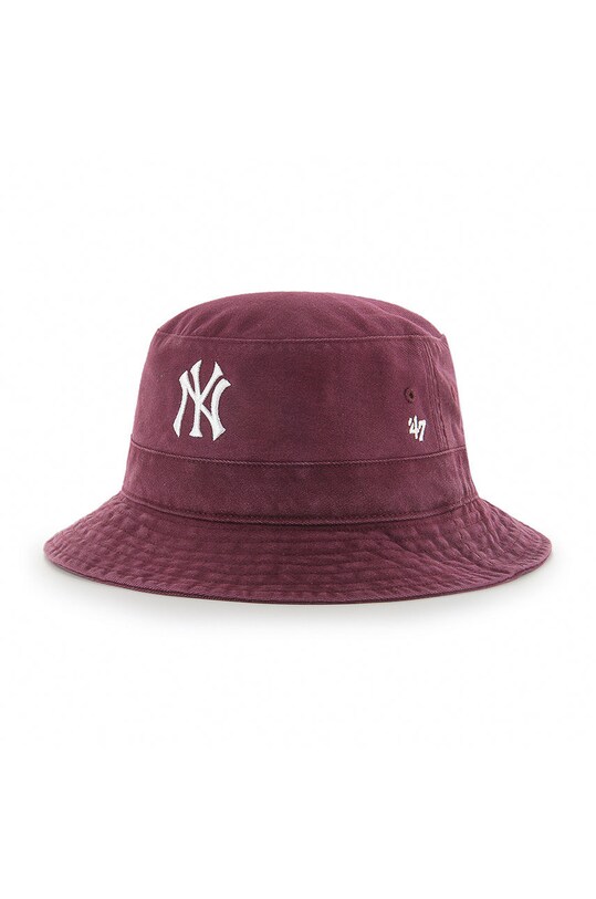 47brand pălărie MLB New York Yankees bumbac violet B.BKT17GWF.KMA