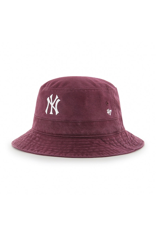 47 brand Kapelusz MLB New York Yankees bawełna fioletowy B.BKT17GWF.KMA
