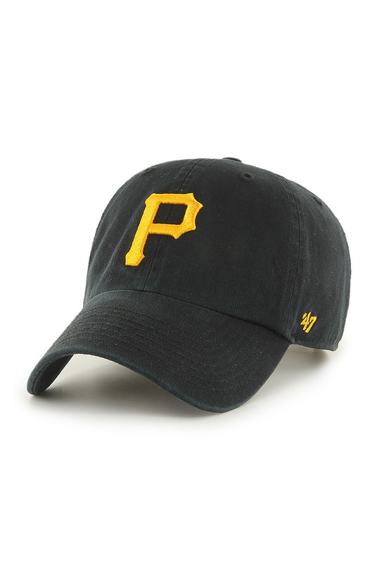 47 brand Czapka MLB Pittsburgh Pirates aplikacja czarny B.RGW20GWS.BKD