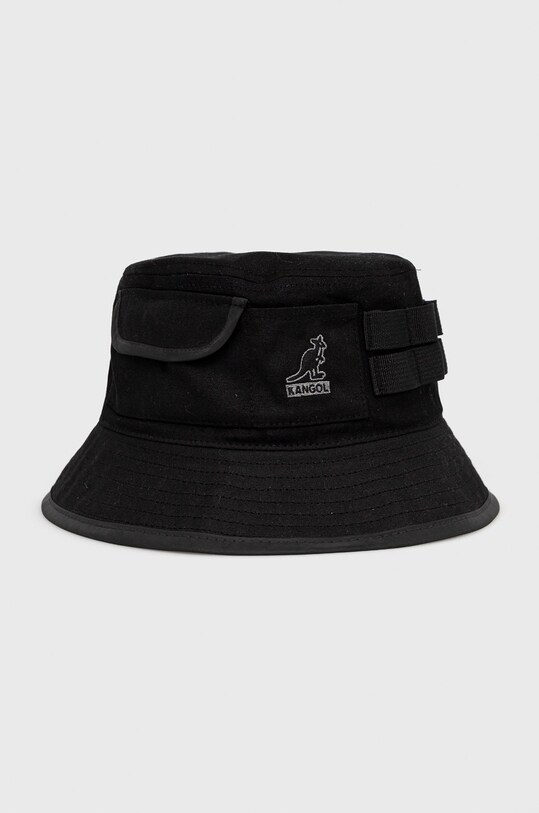 Kangol kapelusz bawełniany bawełna czarny K5328.BK001