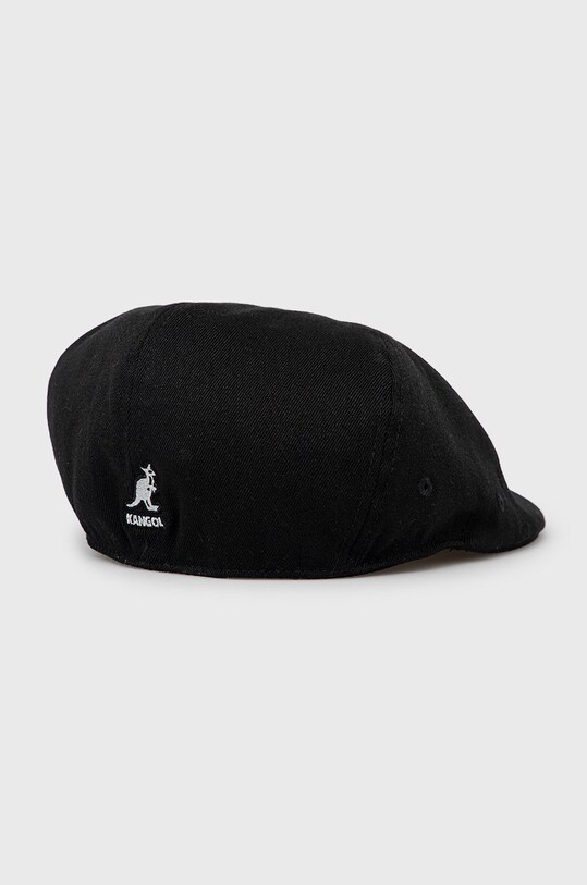 Čepice z vlněné směsi Kangol s příměsí vlny černá K0873CO.BK001
