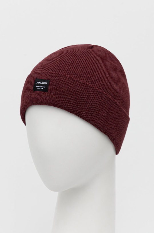 Jack & Jones czapka 12092815.PortRoyale fioletowy AA00
