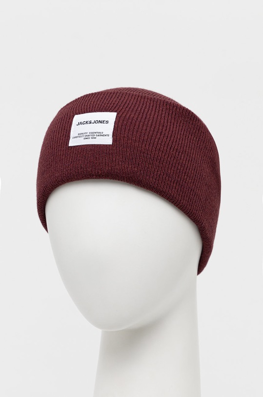 Jack & Jones czapka 12150627.PortRoyale fioletowy AA00