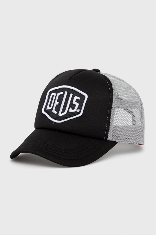 Čepice Deus Ex Machina nášivka šedá DMS07875