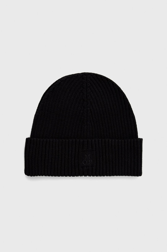 Marc O'Polo caciula din amestec de casmir uni negru M29513501192