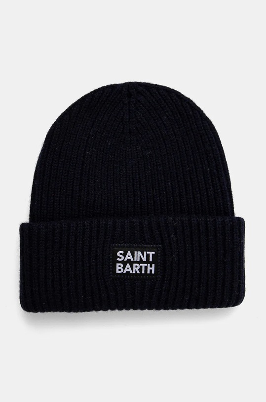 MC2 Saint Barth caciula de lana imprimeu bleumarin BRR0002