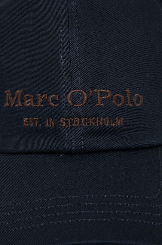 Marc O'Polo czapka z daszkiem bawełniana M22806801076 granatowy AA00