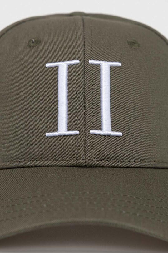 Les Deux czapka z daszkiem bawełniana LDM702043 zielony AA00